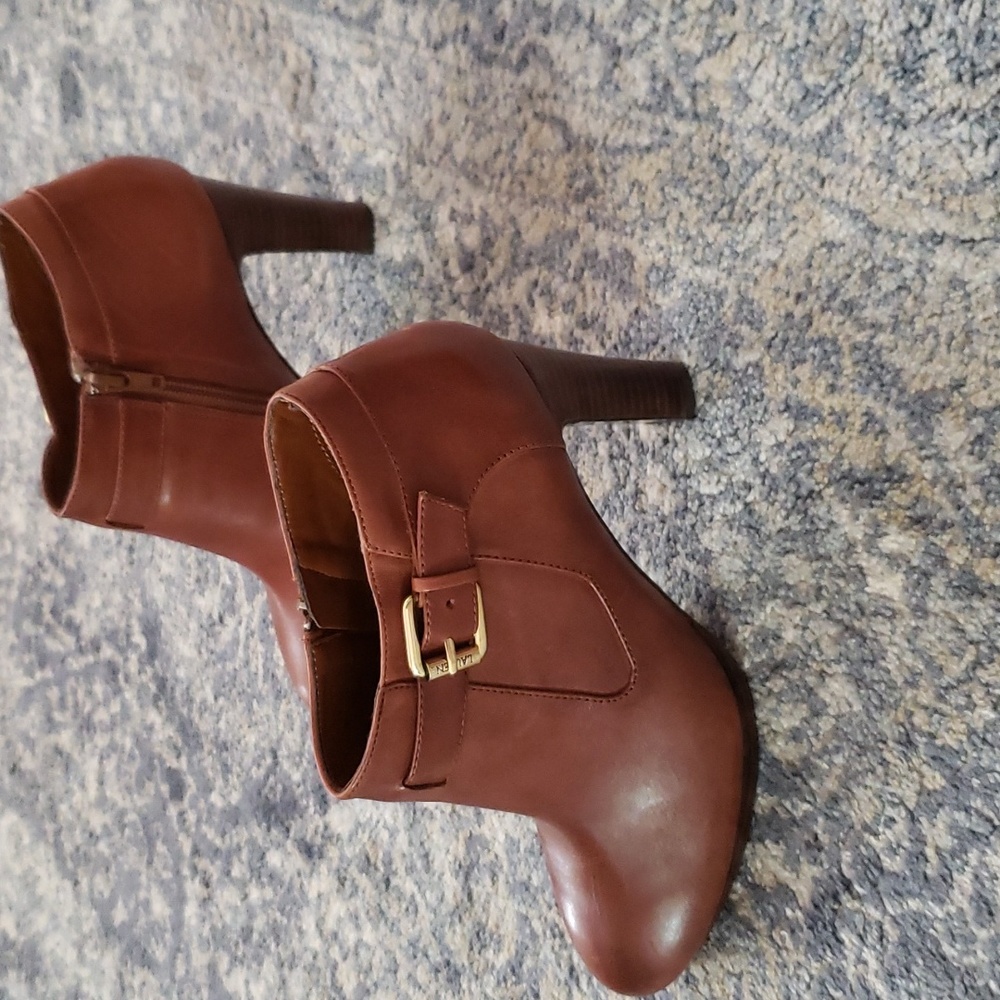 NWOB Ralph Lauren Brown Ankle Boots